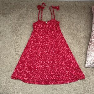 Womens Billabong Tie Strap Dress